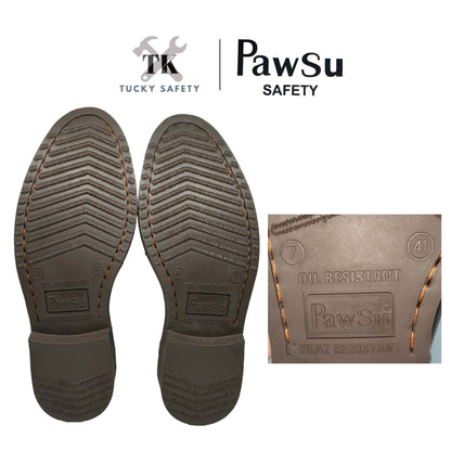 PS801 SERIES PAWSU MEN'S SAFETY BOOT / STEEL TOE PLATE HEAVY DUTY SAFETY BOOT / KASUT KERJA LELAKI