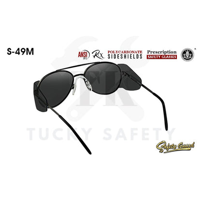 S-49M - SAFETY GUARD SUNGLASSES / WORK EYEWEAR PROTECTIVE PROTECTION GOGGLE SPECTACLES / CERMIN MATA KERJA