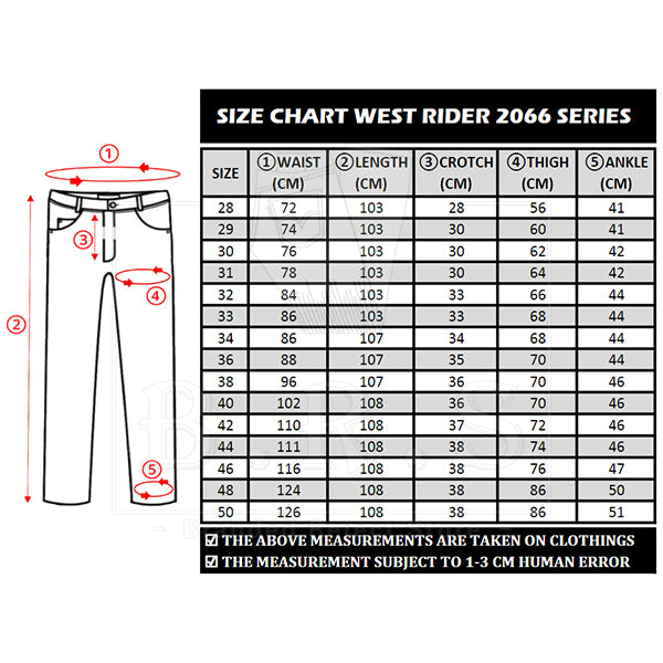 2066 SERIES - GY & KH [ WEST RIDER ] ( SIZE 28-40 ) MEN'S STRAIGHT CUT WORKING CARGO PANTS / SELUAR PANJANG KERJA LELAKI