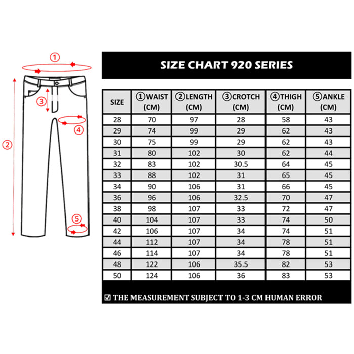 NK920 SERIES WEST RIDER MEN'S REFLECTIVE WORKING PANTS STRAIGHT CUT / CARGO PANTS / SELUAR KERJA LELAKI