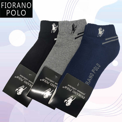 SK001 - [ READY STOCK ] HEAVY DUTY SAFETY MEN SOCK / STOKING LELAKI KERJA TAHAN LASAK / STRETCHABLE 100% COTTON FIORANO POLO