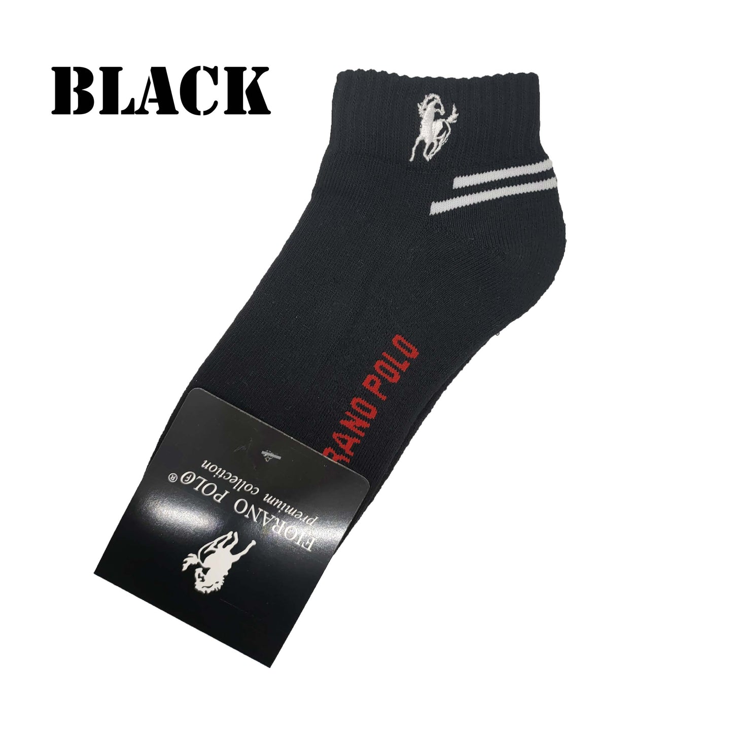 SK001 - [ READY STOCK ] HEAVY DUTY SAFETY MEN SOCK / STOKING LELAKI KERJA TAHAN LASAK / STRETCHABLE 100% COTTON FIORANO POLO