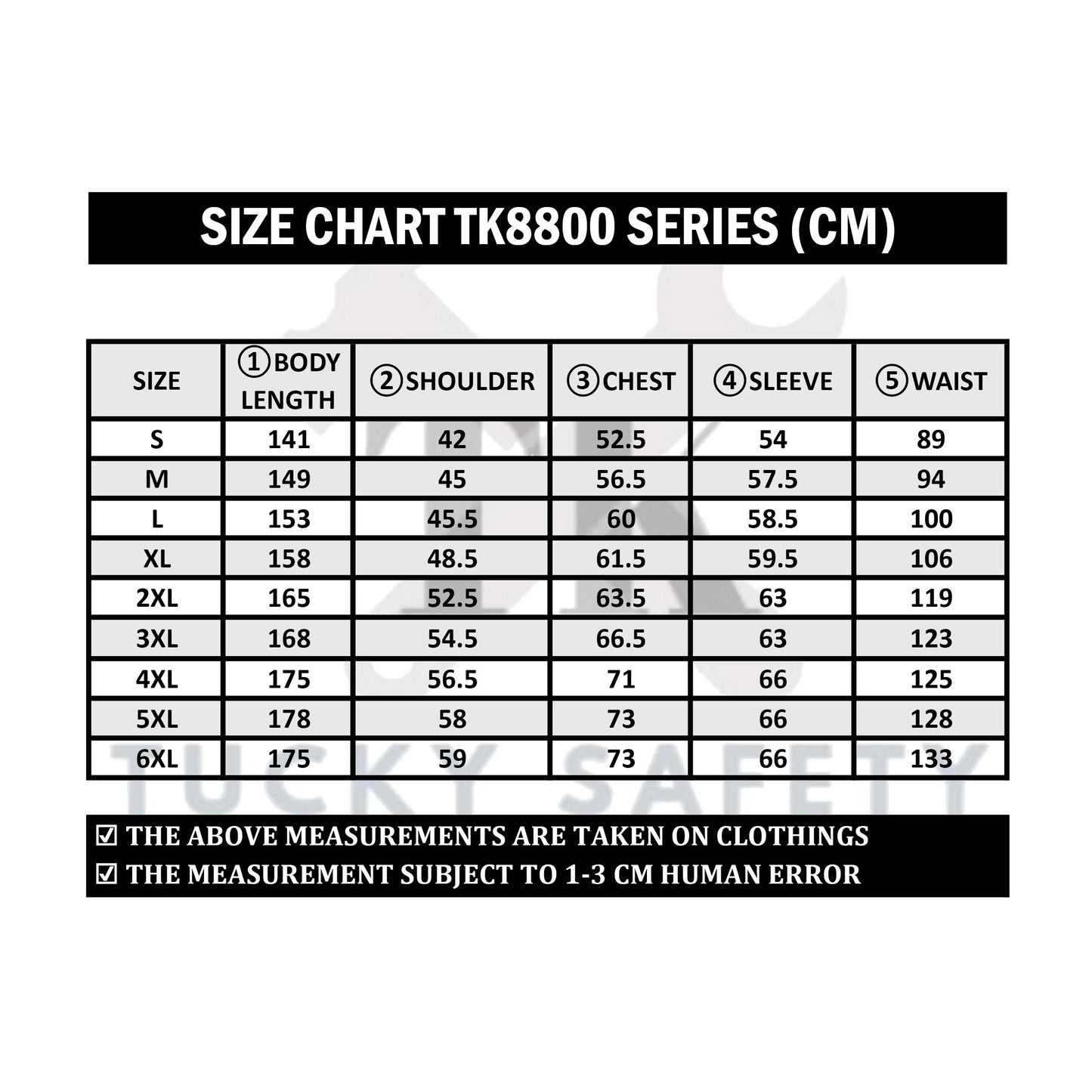 TK8800 - TK MEN'S HEAVY DUTY SAFETY COVERALL / COVERALL KAIN TEBAL LELAKI - Thick Material