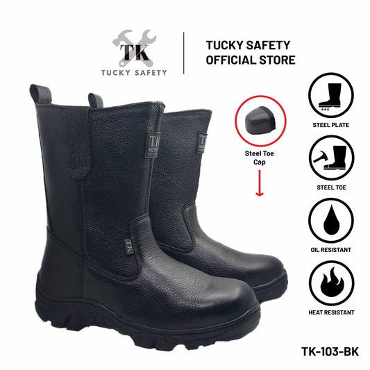 TK103 SERIES TK BUT KESELAMATAN LELAKI MEN'S SAFETY SHOES / STEEL TOE STEEL PLATE / KASUT KERJA LELAKI SAFETY BOOT