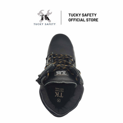TK104 SERIES TK BUT KESELAMATAN LELAKI MEN'S SAFETY SHOES / STEEL TOE STEEL PLATE / KASUT KERJA LELAKI SAFETY BOOT