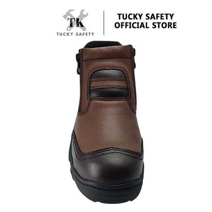 TK-201 SERIES TK MEN'S SPORT DESIGN SAFETY SHOES /STEEL TOE STEEL PLATE / LELAKI SAFETY BOOT LACE UP SAFETY SHOE