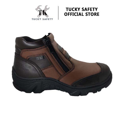 TK-201 SERIES TK MEN'S SPORT DESIGN SAFETY SHOES /STEEL TOE STEEL PLATE / LELAKI SAFETY BOOT LACE UP SAFETY SHOE