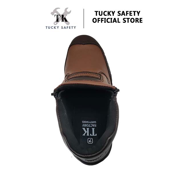 TK-201 SERIES TK MEN'S SPORT DESIGN SAFETY SHOES /STEEL TOE STEEL PLATE / LELAKI SAFETY BOOT LACE UP SAFETY SHOE