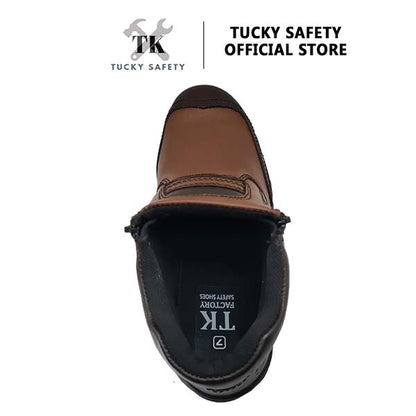 TK-201 SERIES TK MEN'S SPORT DESIGN SAFETY SHOES /STEEL TOE STEEL PLATE / LELAKI SAFETY BOOT LACE UP SAFETY SHOE