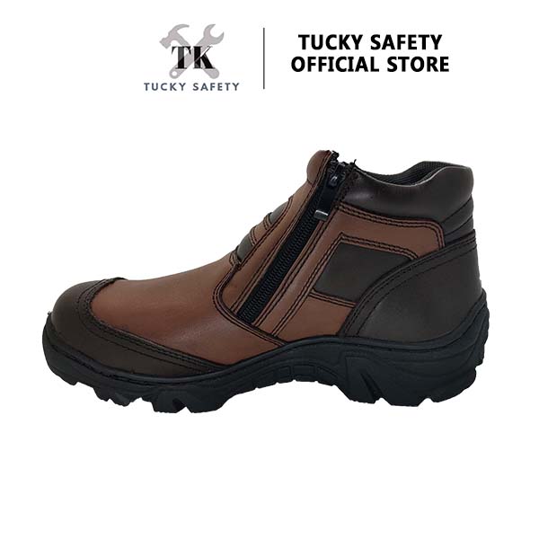TK-201 SERIES TK MEN'S SPORT DESIGN SAFETY SHOES /STEEL TOE STEEL PLATE / LELAKI SAFETY BOOT LACE UP SAFETY SHOE