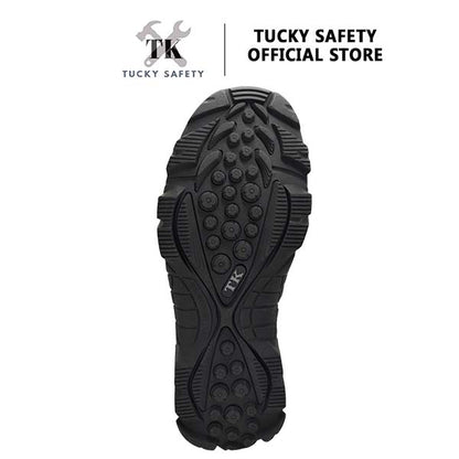TK-201 SERIES TK MEN'S SPORT DESIGN SAFETY SHOES /STEEL TOE STEEL PLATE / LELAKI SAFETY BOOT LACE UP SAFETY SHOE