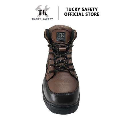 TK-202 SERIES TK MEN'S SPORT DESIGN SAFETY SHOES /STEEL TOE STEEL PLATE / LELAKI SAFETY BOOT LACE UP SAFETY SHOE