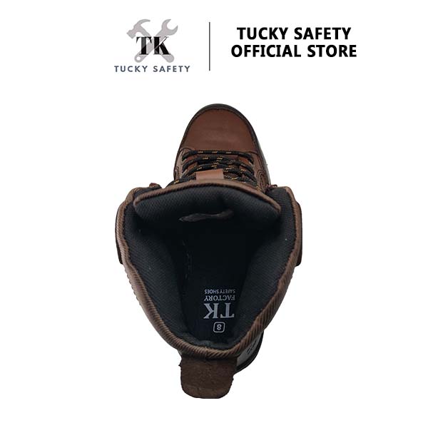 TK-202 SERIES TK MEN'S SPORT DESIGN SAFETY SHOES /STEEL TOE STEEL PLATE / LELAKI SAFETY BOOT LACE UP SAFETY SHOE
