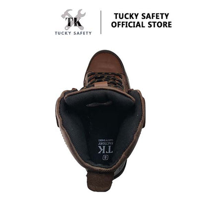 TK-202 SERIES TK MEN'S SPORT DESIGN SAFETY SHOES /STEEL TOE STEEL PLATE / LELAKI SAFETY BOOT LACE UP SAFETY SHOE