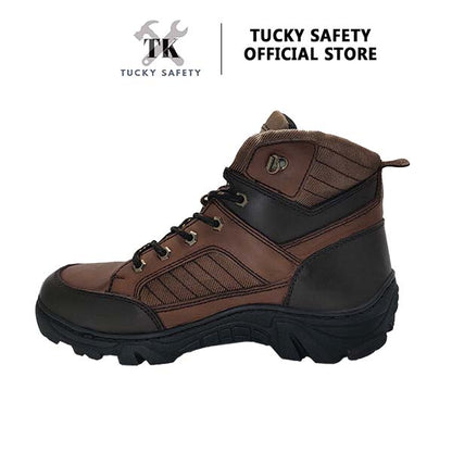 TK-202 SERIES TK MEN'S SPORT DESIGN SAFETY SHOES /STEEL TOE STEEL PLATE / LELAKI SAFETY BOOT LACE UP SAFETY SHOE