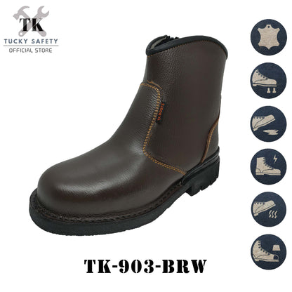 TK-903 SERIES TK MEN'S SAFETY SHOES / HEAVY DUTY WORKING SHOES / KASUT KERJA LELAKI SAFETY BOOT STEEL TOE STEEL CAP