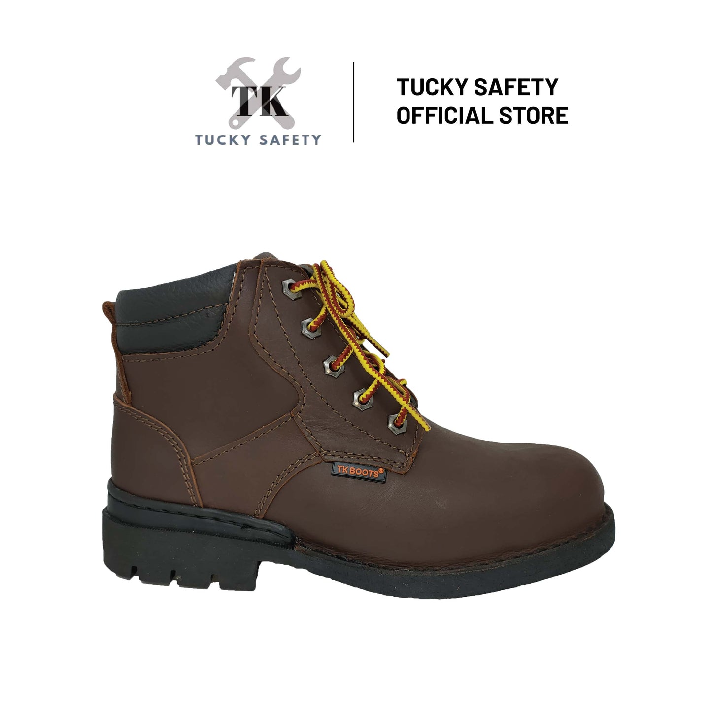 TK-910 SERIES TK MEN'S SAFETY SHOES / HEAVY DUTY WORKING SHOES / KASUT KERJA LELAKI SHOELACE SAFETY BOOT LACE UP SAFETY