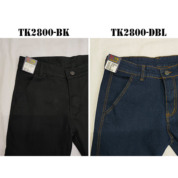 TK2800 - [ TK ] ( SIZE 28-50 )MEN'S HEAVY DUTY STRETCHABLE JEANS CARGO PANTS/ SELUAR CARGO KERJA  POKET TEPI LELAKI