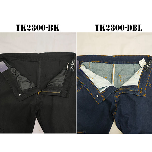 TK2800 - [ TK ] ( SIZE 28-50 )MEN'S HEAVY DUTY STRETCHABLE JEANS CARGO PANTS/ SELUAR CARGO KERJA  POKET TEPI LELAKI