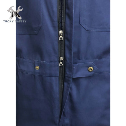 TK8810 - TK SAFETY REFLECTIVE COVERALL - HEAVY DUTY COVERALL SAFETY COVERALL Thick Material Kain Tebal 240gsm