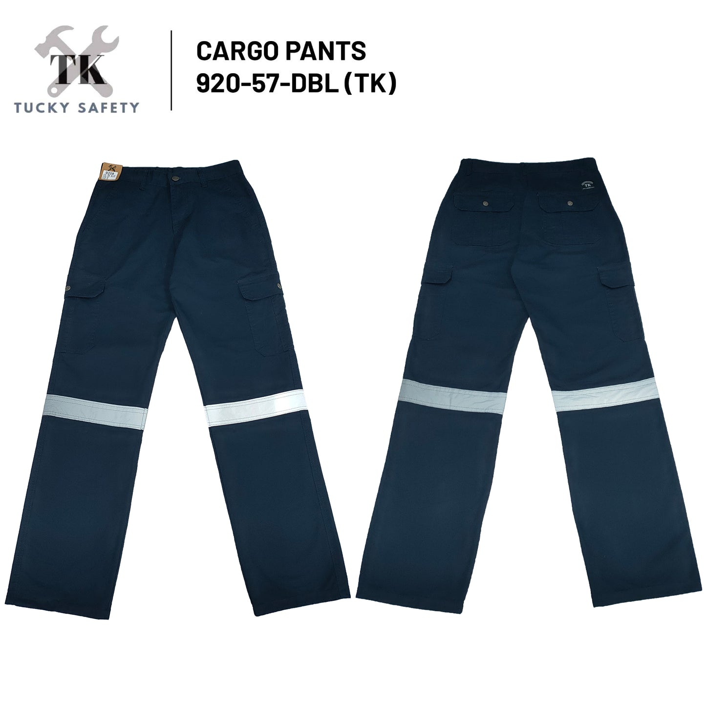 920 SERIES  MEN'S REFLECTIVE WORKING PANTS STRAIGHT CUT / CARGO PANTS / SELUAR KERJA LELAKI