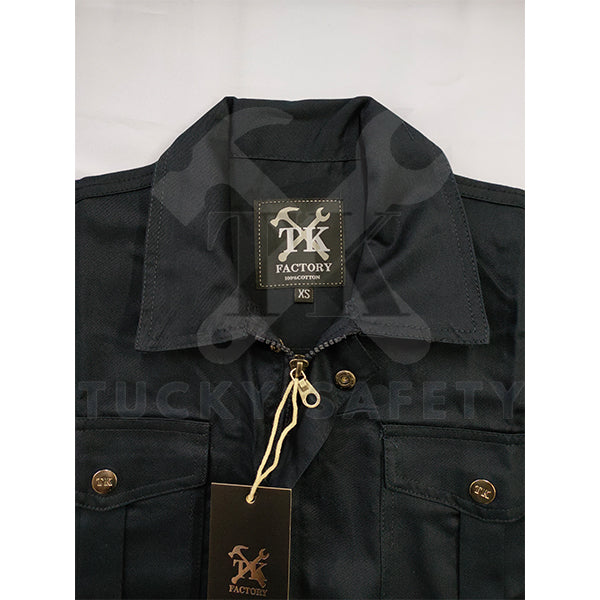 TK3600 - TK 100% COTTON TEBAL MEN'S SAFETY WORKING JACKET TEBAL / WORKING JACKET / BAJU KERJA TEBAL LELAKI