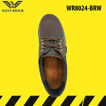 WR8024 - WEST RIDER MEN'S WORKING SAFETY BOOT / KASUT SAFETY KERJA LELAKI / MEN'S LEATHER WORKING SAFETY BOOT