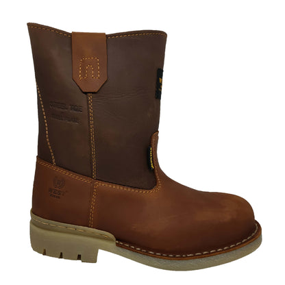 WR9018 - WEST RIDER SAFETY BOOT / KASUT SAFETY KERJA / LEATHER SAFETY BOOT HEAVY DUTY SAFETY BOOT HIGH CUT BOOT