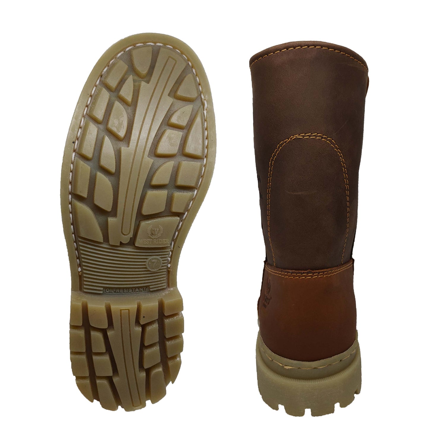 WR9018 - WEST RIDER SAFETY BOOT / KASUT SAFETY KERJA / LEATHER SAFETY BOOT HEAVY DUTY SAFETY BOOT HIGH CUT BOOT