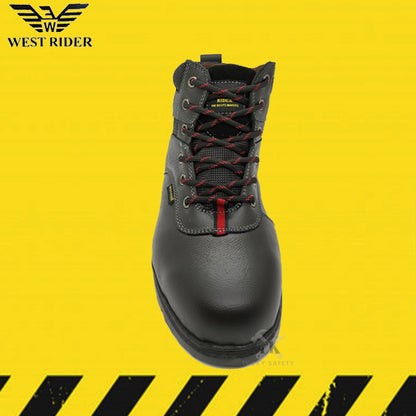 WR302-BK WEST RIDER WOMEN'S SAFETY BOOT / KASUT SAFETY KERJA PEREMPUAN / WOMEN'S LEATHER SAFETY BOOT