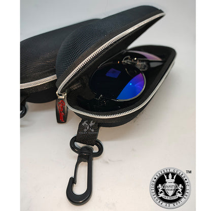 [ READY STOCK ] SAFETY GUARD ZIPPER EYEGLASSES BOX CASE SHELL HARD / KOTAK SIMPANAN CERMIN MATA 476044