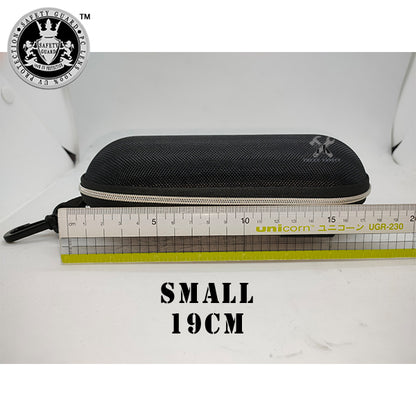 [ READY STOCK ] SAFETY GUARD ZIPPER EYEGLASSES BOX CASE SHELL HARD / KOTAK SIMPANAN CERMIN MATA 476044