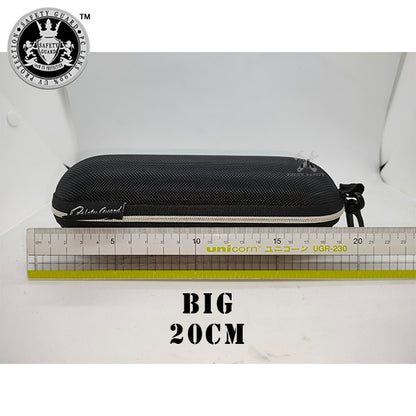 [ READY STOCK ] SAFETY GUARD ZIPPER EYEGLASSES BOX CASE SHELL HARD / KOTAK SIMPANAN CERMIN MATA 476044