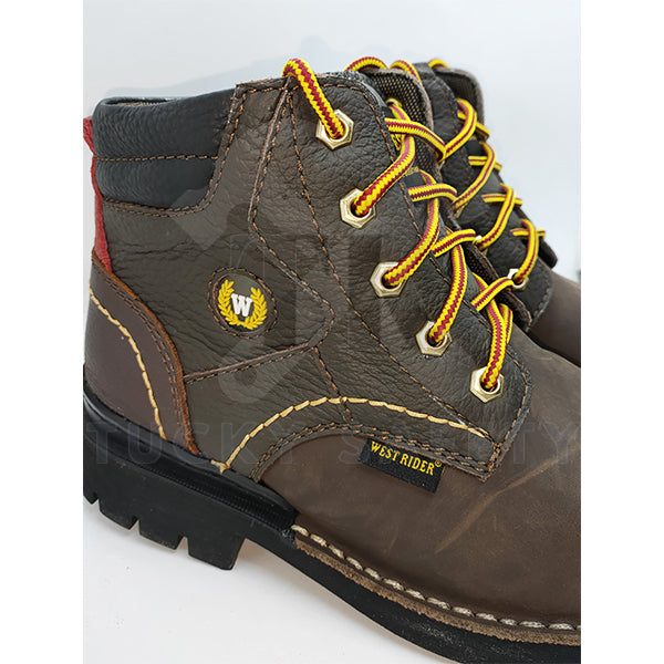 WR8026 - WEST RIDER MEN'S WORKING SAFETY BOOT / KASUT SAFETY KERJA LELAKI / MEN'S LEATHER WORKING SAFETY BOOT