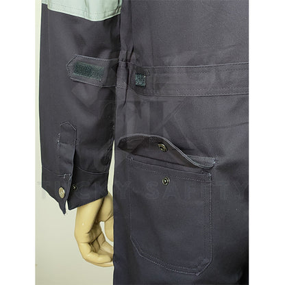 TK8800 - TK MEN'S HEAVY DUTY SAFETY COVERALL / COVERALL KAIN TEBAL LELAKI - Thick Material