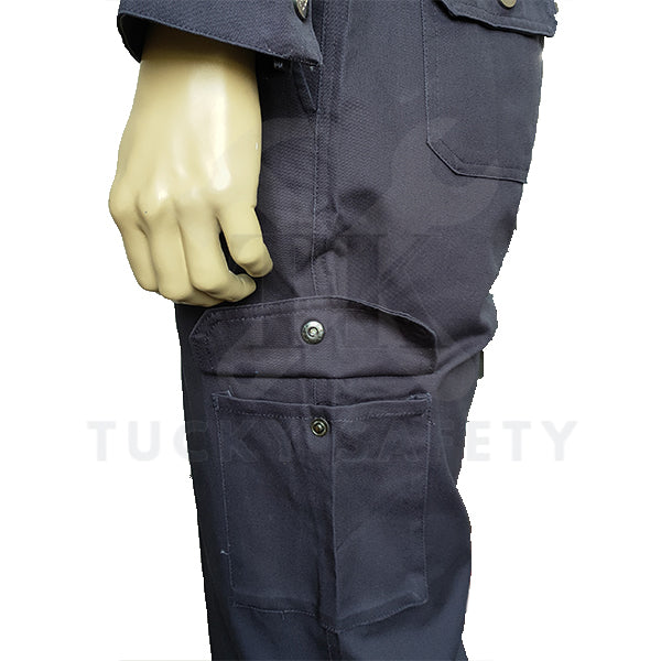 TK8800 - TK MEN'S HEAVY DUTY SAFETY COVERALL / COVERALL KAIN TEBAL LELAKI - Thick Material