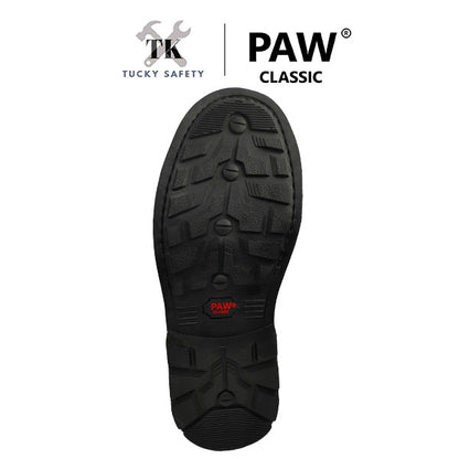 P119-BRW [ PAW CLASSIC ] MEN'S HEAVY DUTY SAFETY BOOT / KASUT KERJA LELAKI SAFETY BOOT STEEL TOE STEEL PLATE SAFETY BOOT