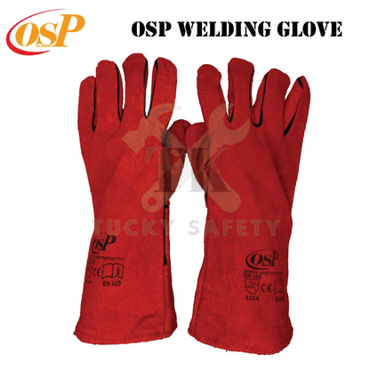 OSP WELDING GLOVE / READY STOCK WELDING GLOVE HAND PROTECTION HEAT PROTECTION GLOVE 472914