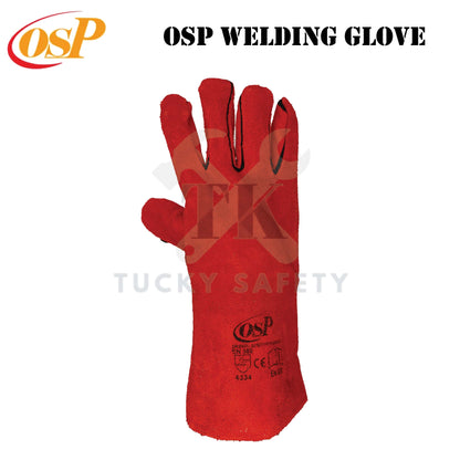 OSP WELDING GLOVE / READY STOCK WELDING GLOVE HAND PROTECTION HEAT PROTECTION GLOVE 472914