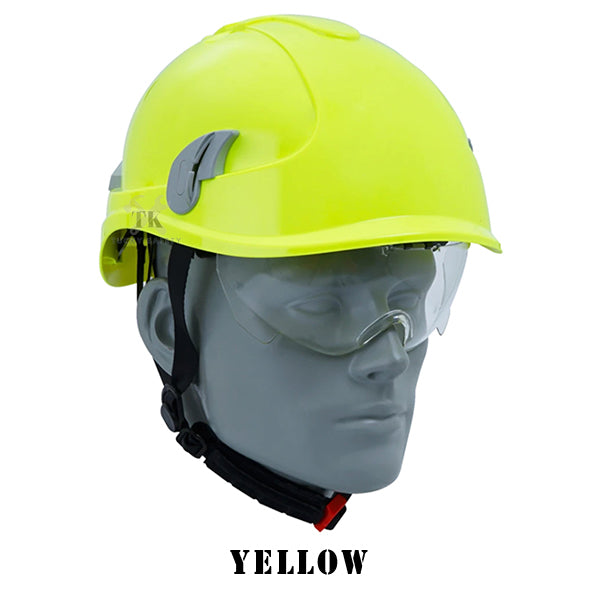 [ READY STOCK ] ALPIN PLUS SAFETY HELMET / HEAD PROTECTIVE / TOPI KESELAMATAN ( RED / WHITE / YELLOW / ORANGE )