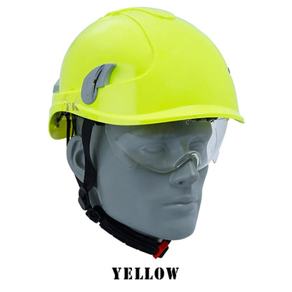 [ READY STOCK ] ALPIN PLUS SAFETY HELMET / HEAD PROTECTIVE / TOPI KESELAMATAN ( RED / WHITE / YELLOW / ORANGE )