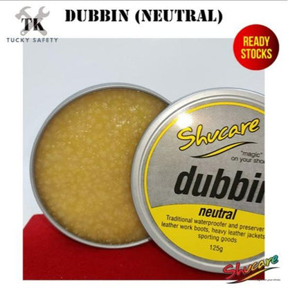 [ Shucare ] Dubbin Neutral (125g) Leather Care Conditioner / Pengilat Kasut (READY STOCK)