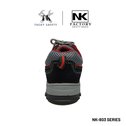 NK SAFETY SHOES STEEL TOE CAP SPORTY SAFETY SHOES STEEL PLATE NK-803 SERIES 803 SERIES