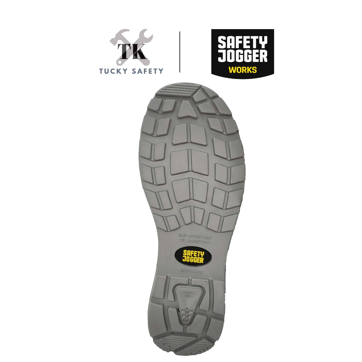 CADOR S3 MID [ SAFETY JOGGER ] S3 ESD SRC Sporty, mid-cut ESD safety shoe with a steel toe cap and midsole Safety Toe