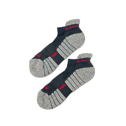 ST00221 - BLACK HAMMER Heavy Duty Sport Series Performance Low Ankle Socks Durable Comfort Cotton Sock Breathable Stokin Lelaki Kerja