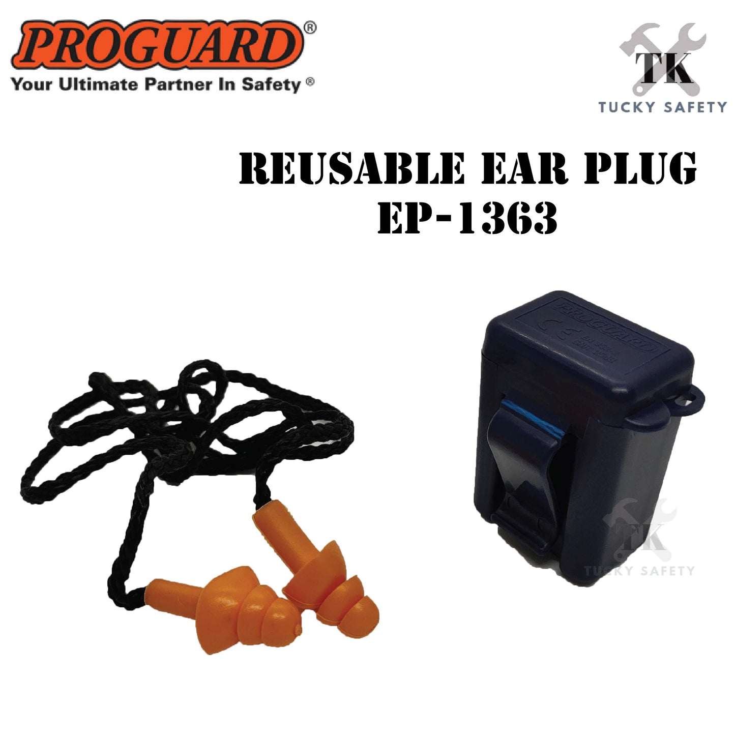 PROGUARD / UVEE REUSABLE EAR PLUG 6880 ORIGINAL READY STOCK EARPLUG EP-1363