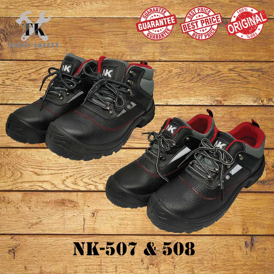 NK-507 & 508 - NK MEN'S SAFETY SHOES / HEAVY DUTY WORKING SHOES / KASUT KERJA LELAKI