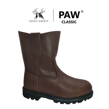 PC-301 [ PAW CLASSIC ] MEN'S HEAVY DUTY SAFETY BOOT / KASUT KERJA LELAKI SAFETY BOOT STEEL TOE STEEL PLATE SAFETY BOOT