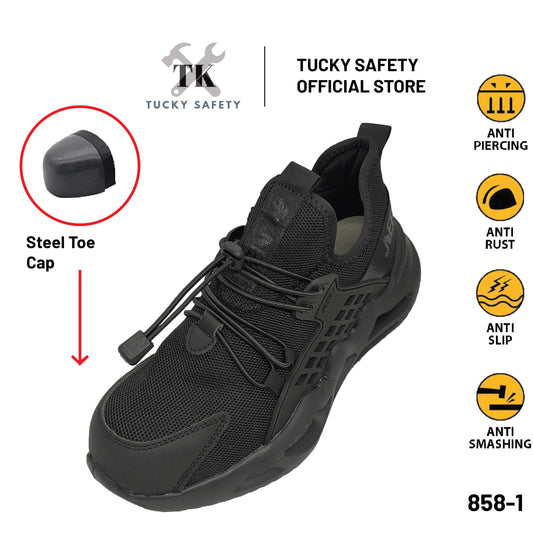 858-1 Ultra Light Safety Shoe Men Steel Toe Cap Anti-smashing Light Weight Sport Safety Shoes Work Shoe