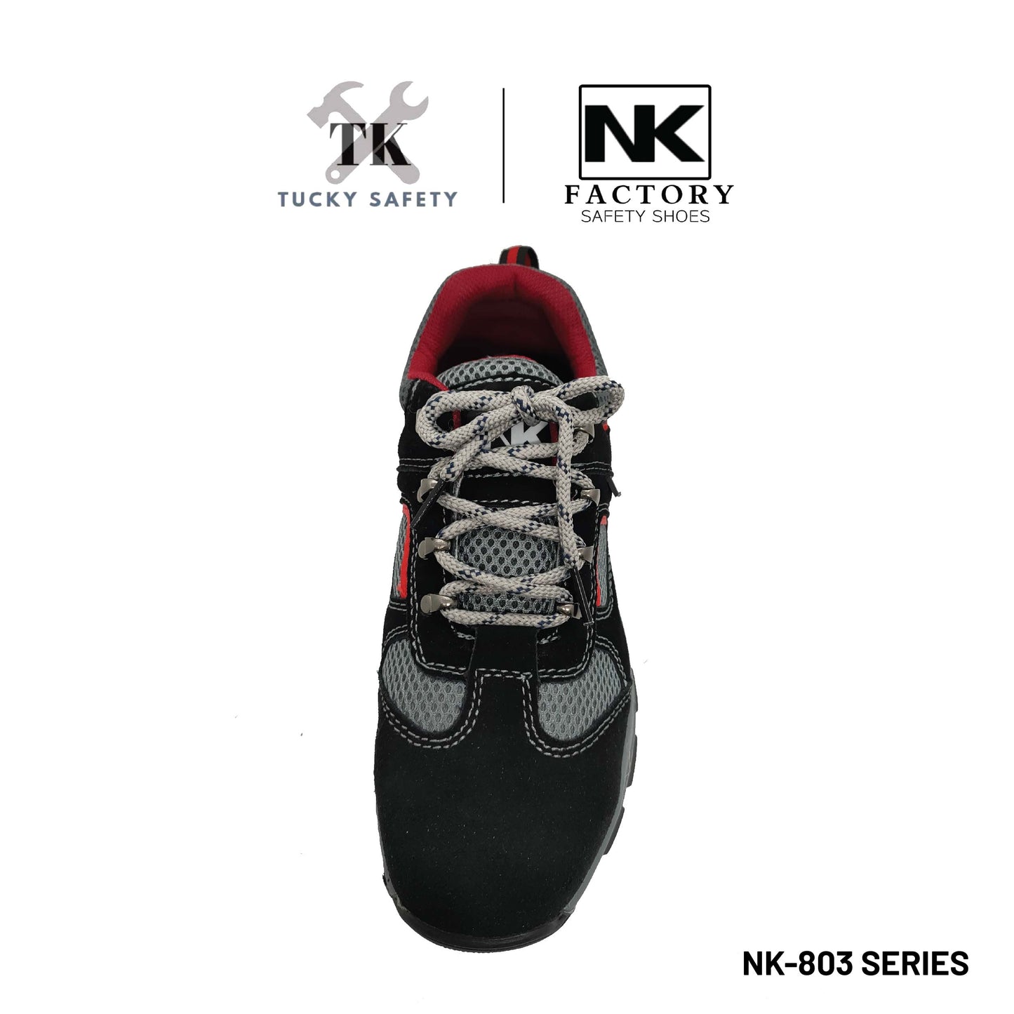 NK SAFETY SHOES STEEL TOE CAP SPORTY SAFETY SHOES STEEL PLATE NK-803 SERIES 803 SERIES